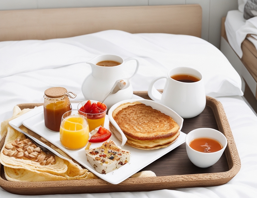 Breakfast in Bed Tray