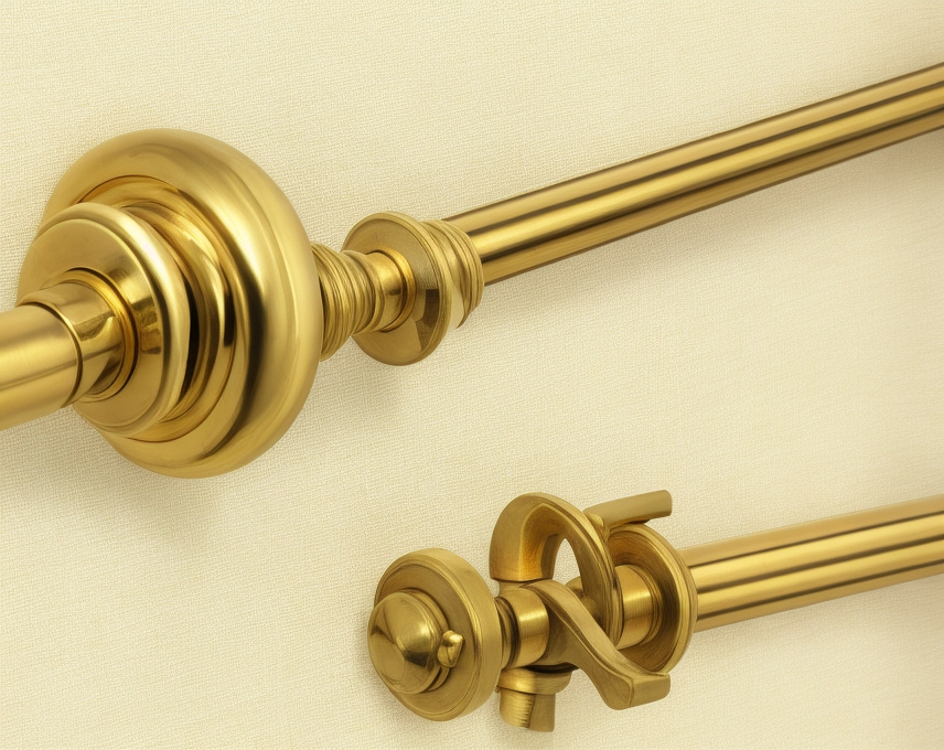 Brass Curtain Rod